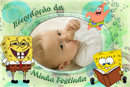 Lembrança de Aniversário Bob Esponja